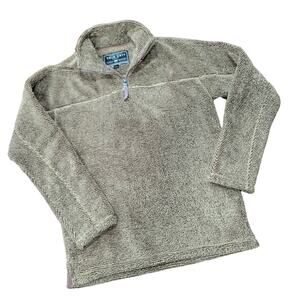 Unisex True Grit Luxe Striped Fleece Pullover Size XS